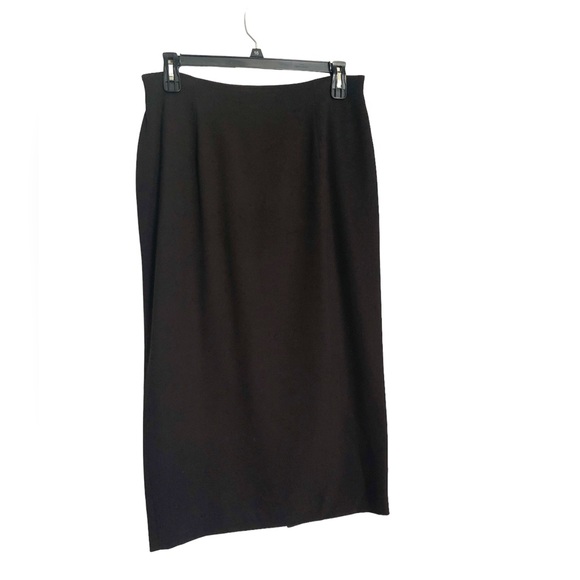 Rena Rowan 3-Piece Suit Jacket Skirt Faux Fur Removable Collar Brown - Picture 4 of 16